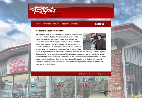 Ralph’s Auto Sales - Portfolio Image