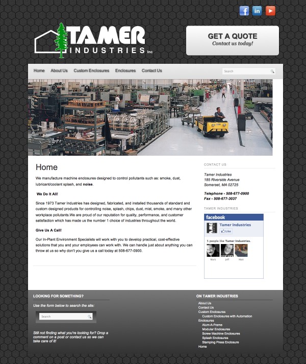 Tamer Industries - Portfolio Image