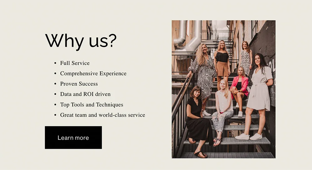 Convert visitors with website visuals