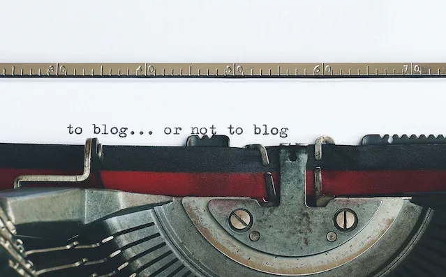 You need to be blogging!
