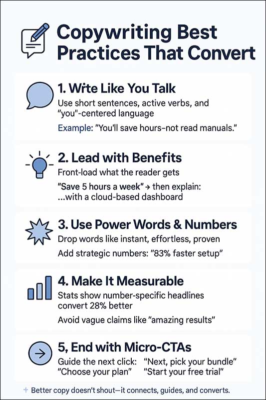Copywriting Best Practices